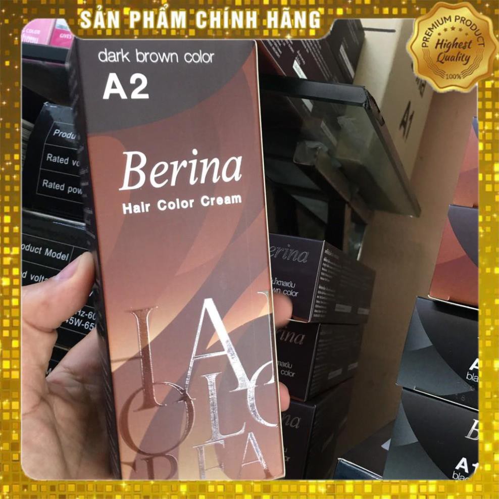 màu nhuộm phủ bạc thảo dược - (màu nâu lạnh) hàng thái lan cao cấp (không gây ngứa cho da đầu) nhuộm tại nhà