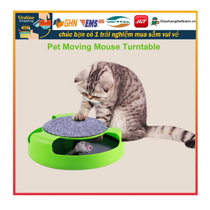 SP787 - Đồ chơi vờn chuột cho mèo ( màu đỏ ) giúp mèo tập vờn, có thể tự chơi giúp giảm stress