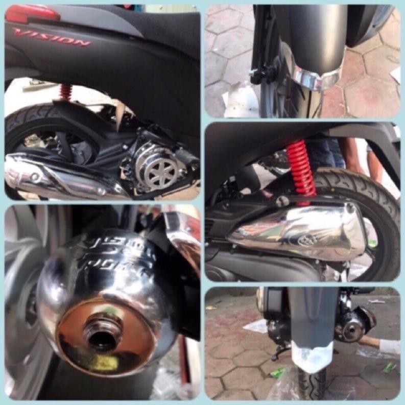 Bộ ốp bảo vệ inox Vision đời 2014-2021, Bán lẻ