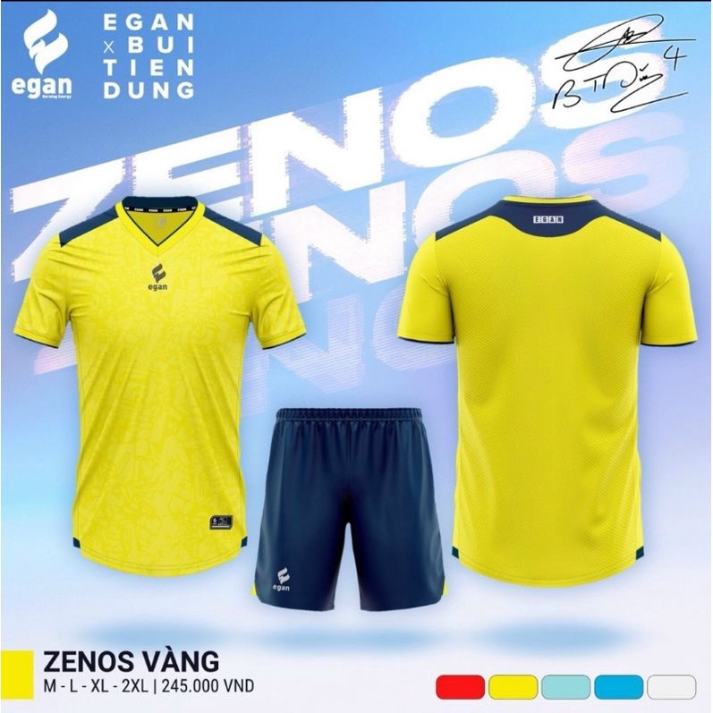 bộ áo bóng đá cao cấp Egan - Zenos