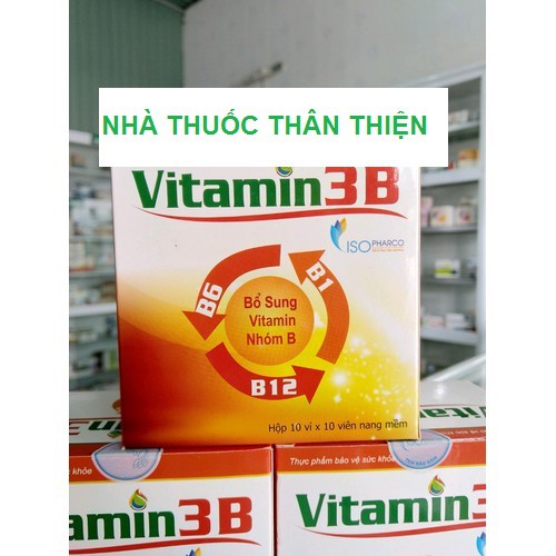 Viên uống Vitamin 3B Isopharco – Hỗ trợ tăng cường chuyển hóa dưỡng chất