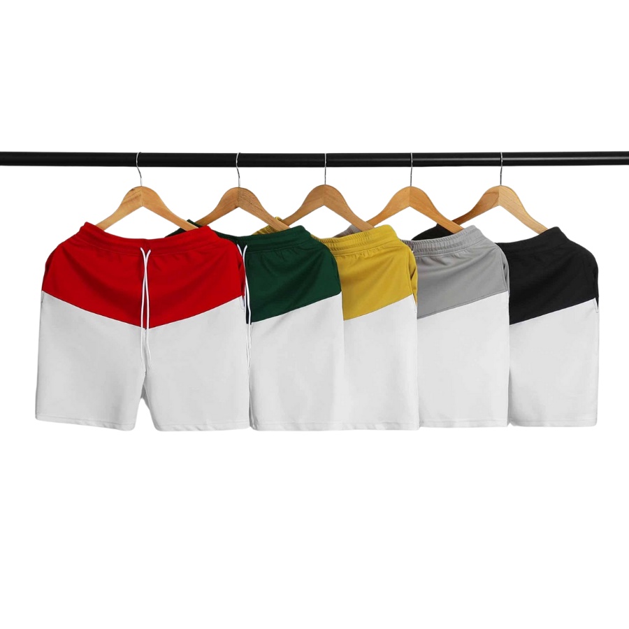 Quần đùi thể thao nam phối màu thời trang nam MENSWEAR ,quần short nam đi biển mùa hè chất mát.