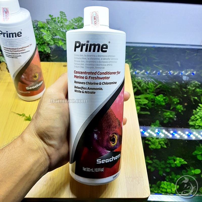 Seachem Prime | Dung Dịch Xử Lý Nước - Khử Clo & Kim Loại Nặng - Khử Độc Dành Cho Hồ Cá Thuỷ Sinh