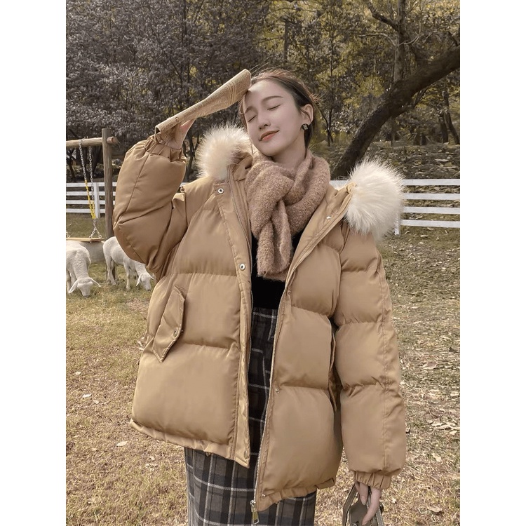 ÁO PHAO NỮ PHAO BÁNH MÌ CHẤT LIỆU CAO CẤP ĐẸP Y HÌNH BAO ẤM ÁP MÙA ĐÔNG