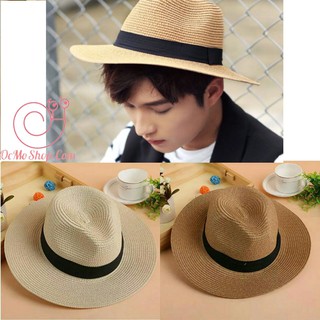 Nón cói panama đi biển, Mũ cói đi biển panama cho nam và nữ