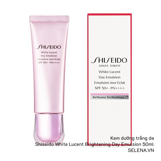 Kem dưỡng trắng da Shiseido White Lucent Brightening Day Emulsion 50ml