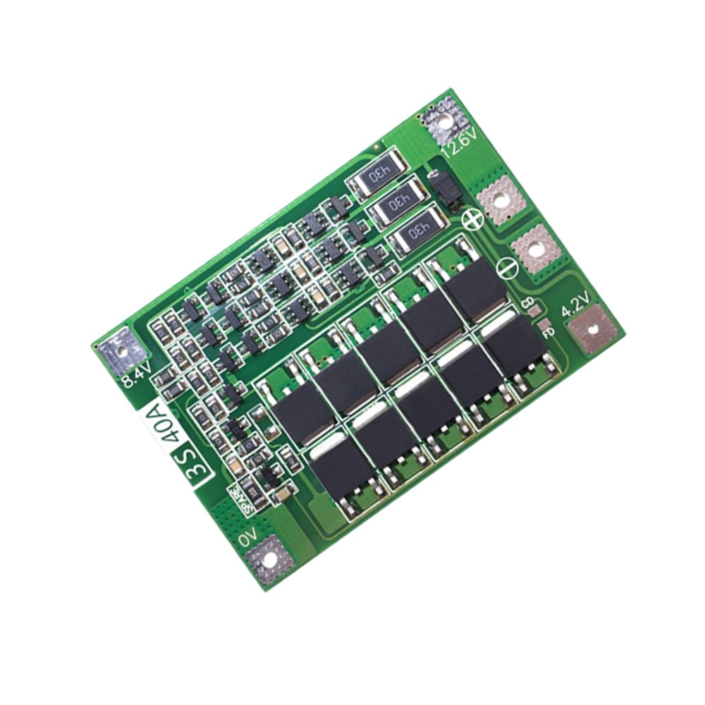 Bảng Mạch Sạc Pin Lithium 3S 40A 18650 BMS