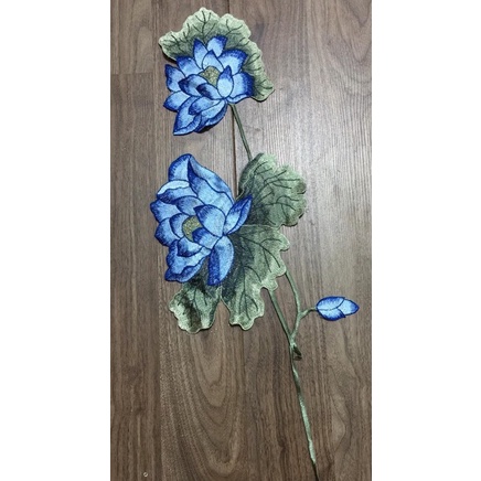 Vải ren thêu hoa (40k/1 cành