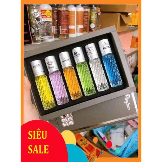 Set 6 chai nước hoa chiết Pháp 🌸BAO THƠM🌹 chai tiện dụng nhỏ xinh , thay đổi mùi hương linh hoạt | BigBuy360 - bigbuy360.vn