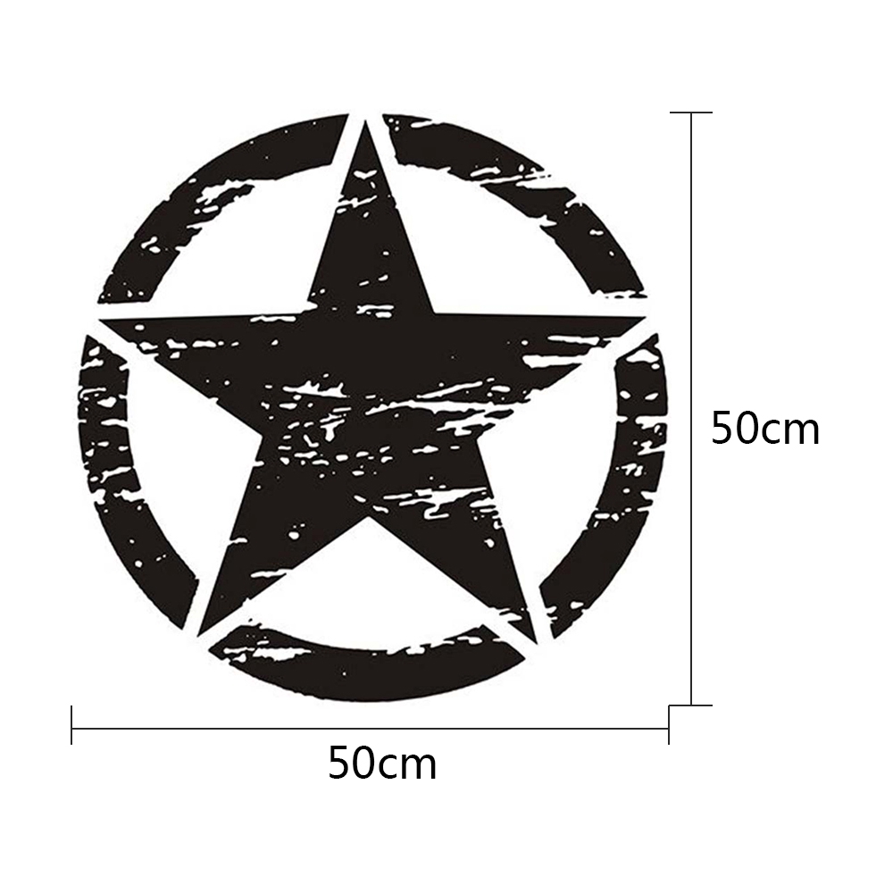 CHINK 50x50cm Vehicle Body  Military Graphic  Off Road Car Hood Sticker