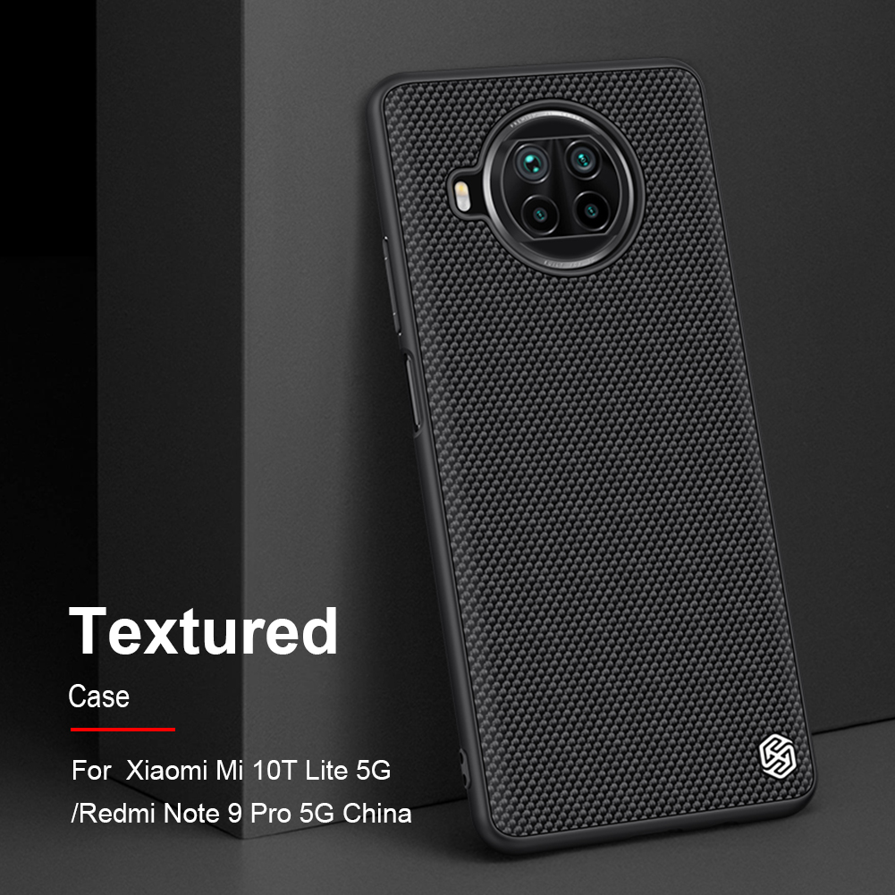 Ốp Điện Thoại NILLKIN Chất Liệu Sợi Nylon TPU + PC Siêu Mỏng Nhẹ Chống Trượt Cho Xiaomi Mi 10t Lite