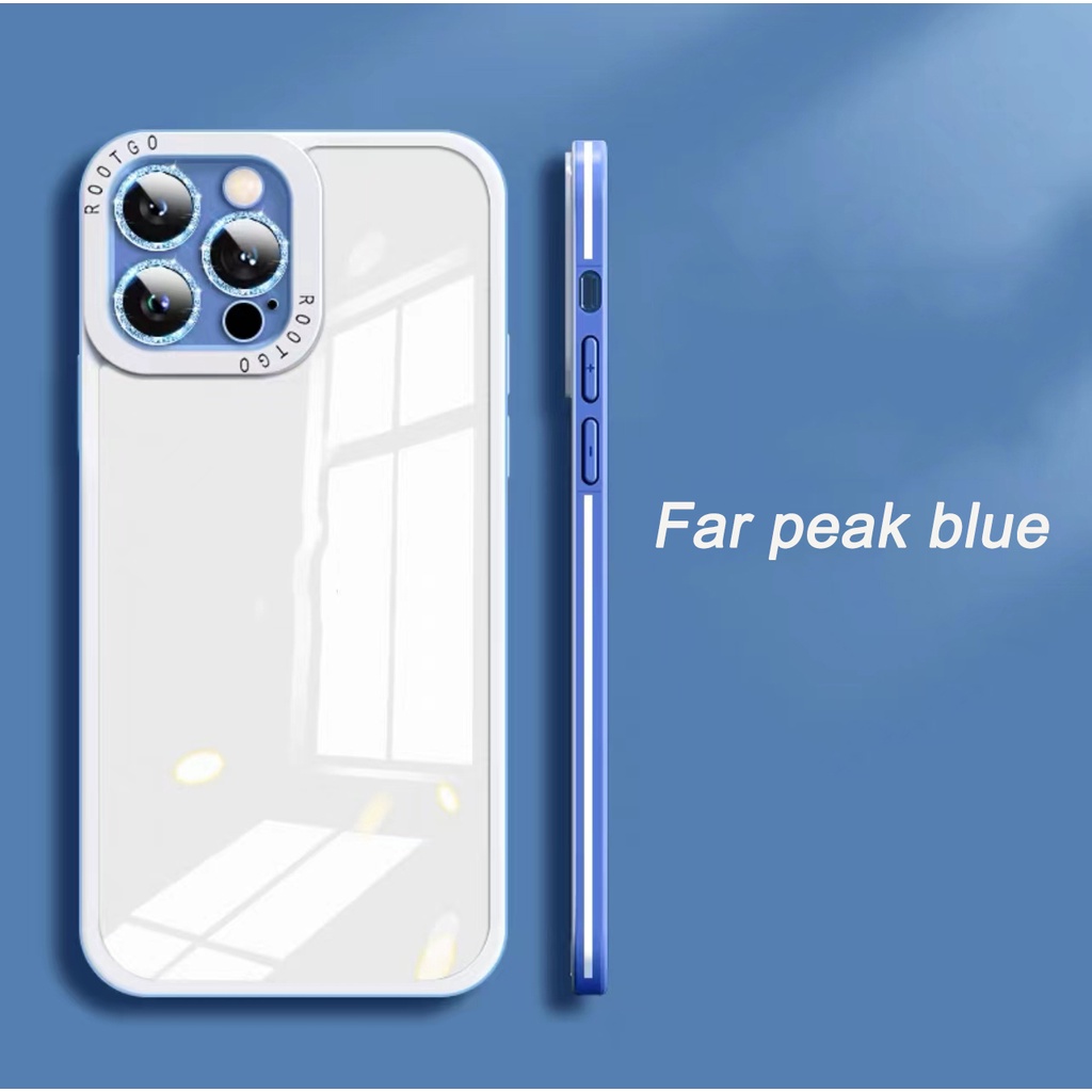 Ốp Điện Thoại acrylic Cứng Trong Suốt Bảo Vệ camera Cho iphone 13 13 pro 13 pro max 12 12 pro 12 pro max 11 11 pro max Sự Bảo Vệ