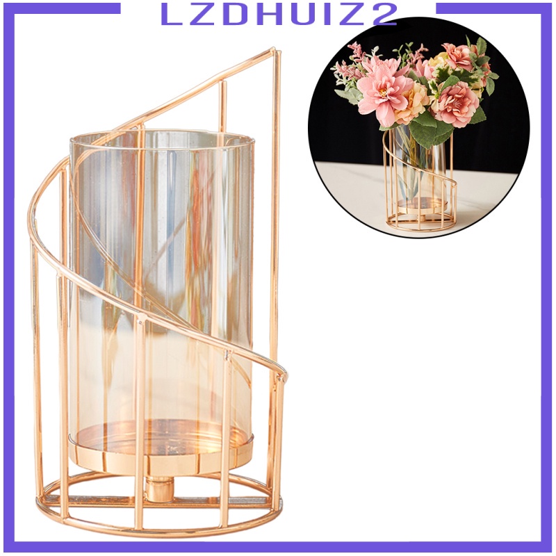 Giá Đỡ Đèn Cầy Hình Bình Hoa Trang Trí Nội Thất