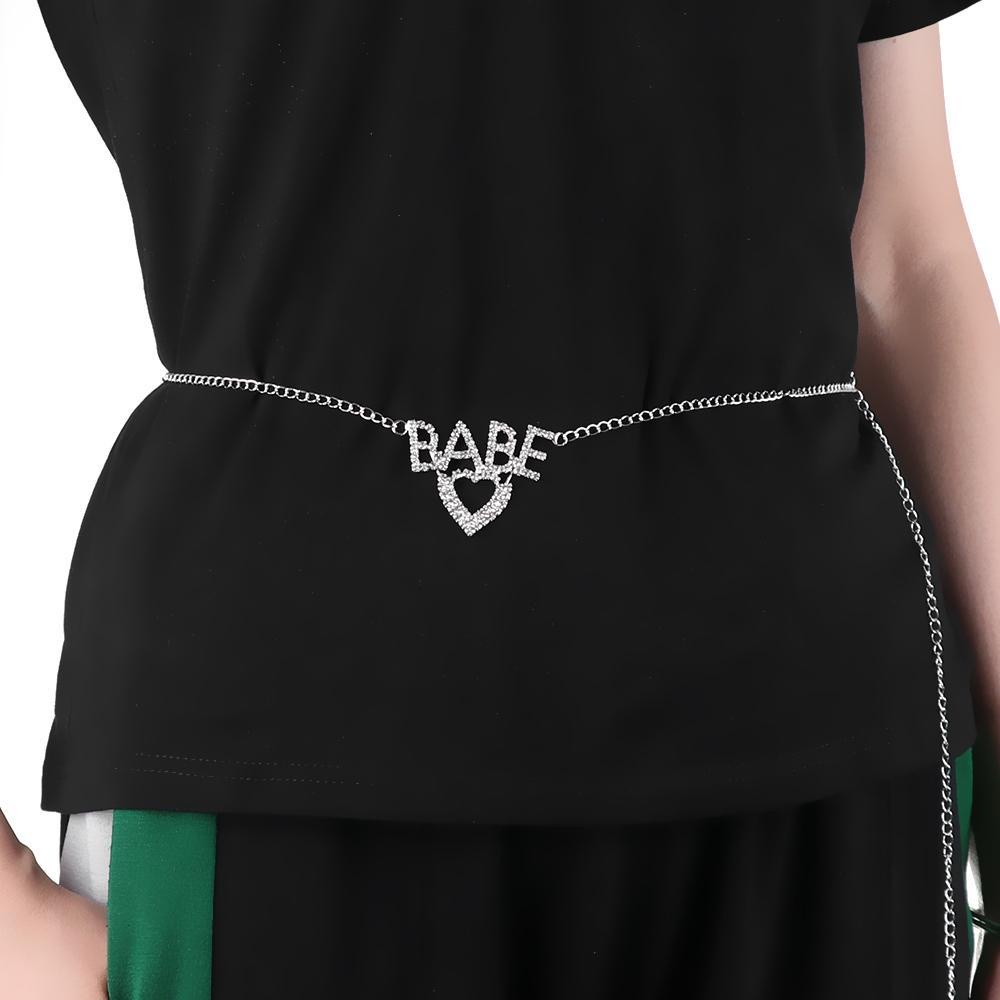 Dây Chuyền Bụng Đính Đá Lấp Lánh|Dây Chuyền Body Chains Quyến Rũ