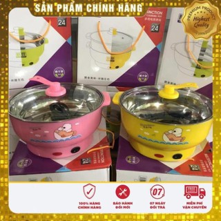 Nồi Nấu Lẩu Điện Nika Dành Cho Cả Gia Đình, Nồi Lẩu Điện Size 24cm Và Size 26cm - Bảo hành 3 tháng