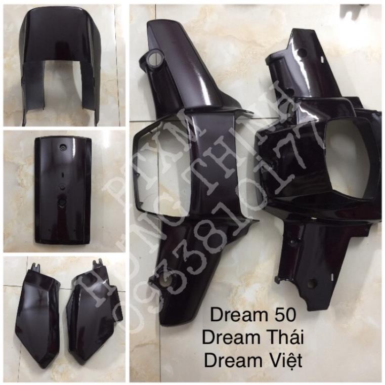 Bộ Nhựa Dream Nguyên Sinh Rời Gồm Đầu-Dè-Đuôi-Đôi Cốp-Đôi Ốp Vai-Mặt Nạ