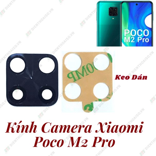 Kính camera dùng cho máy xiaomi poco m2 pro