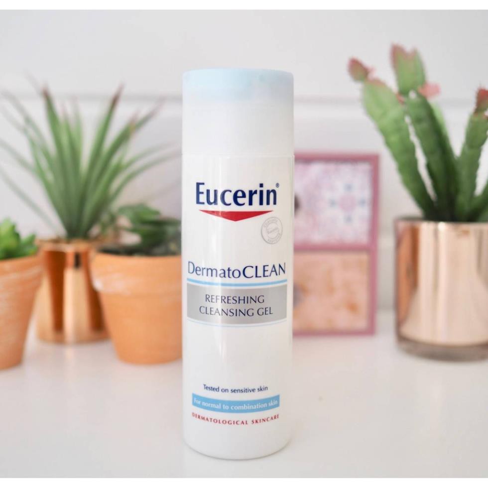 Sữa rửa mặt Eucerin cho da nhạy cảm - EUCERIN Dermato Clean Refreshing Cleansing Gel 63993 - 200ml