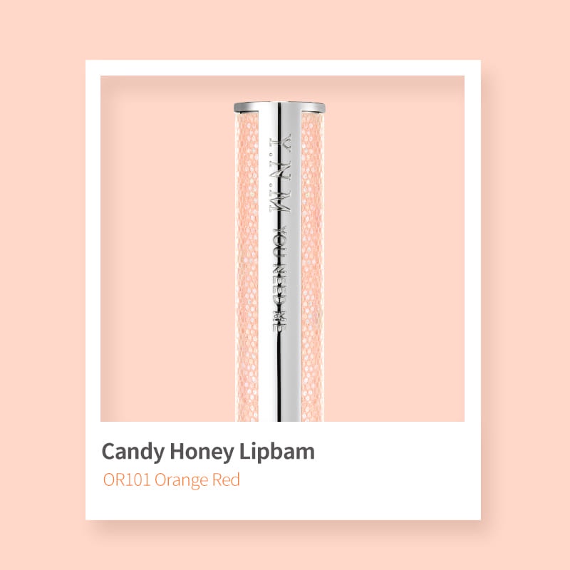 [Version 2021] Son Dưỡng Môi Có Màu YNM Candy Honey Lip Balm 3.5g