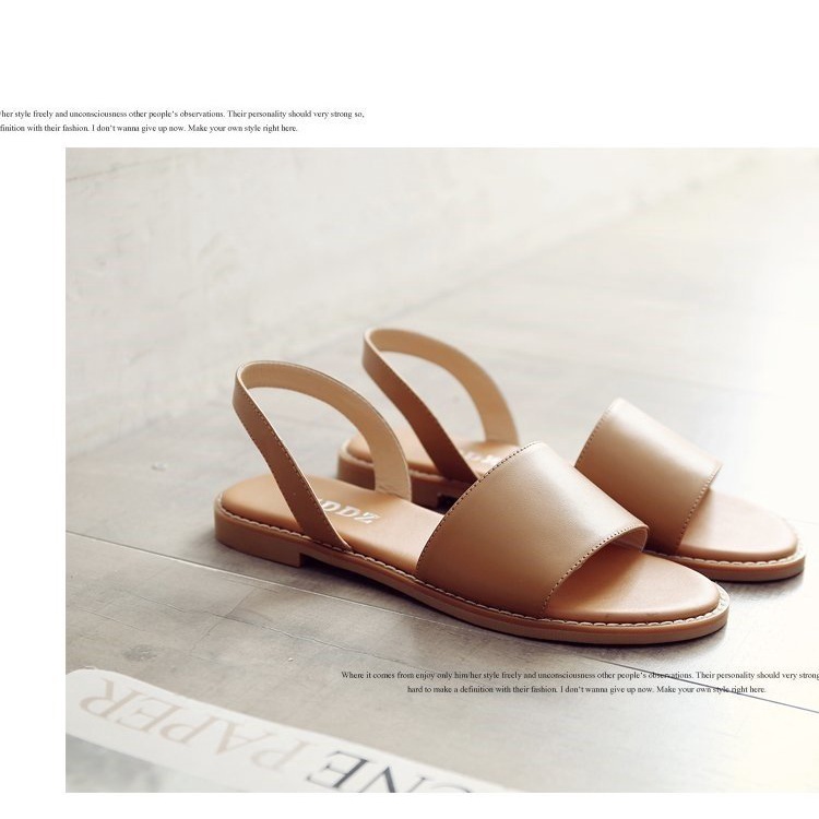 GIÀY SANDAL QUAI NGANG BẢN TO CÓ SIZE LỚN 35-42