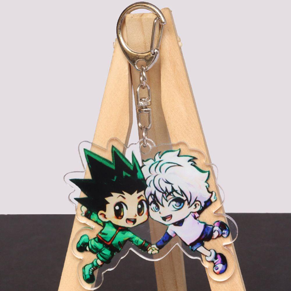 Móc Khóa Hai Mặt Bằng Acrylic Hình Nhân Vật Hoạt Hình Anime