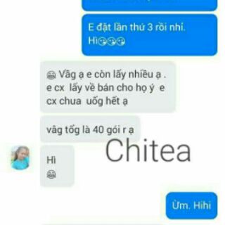 Trà thảo mộc giảm cân Chitea (200 gói)