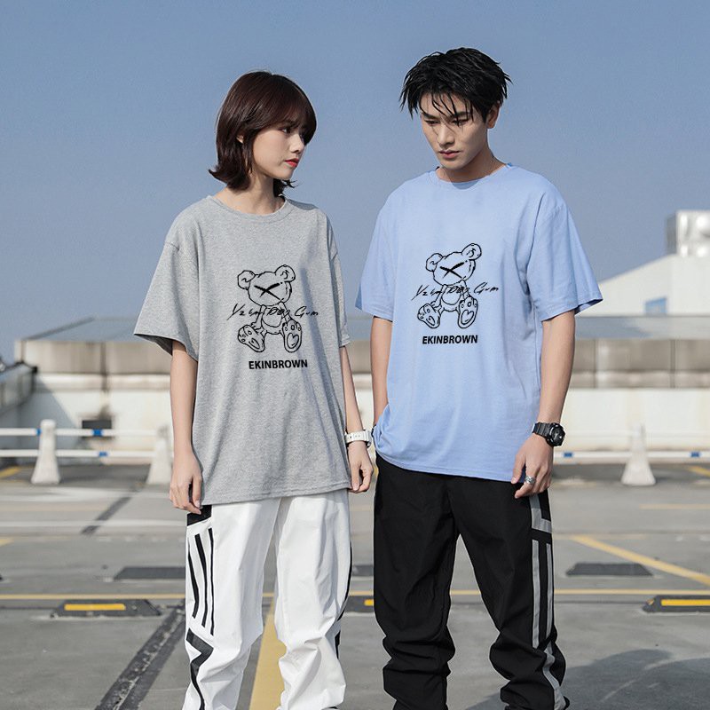 Áo Thun Nam Nữ Unisex Tay Lỡ In Hình Ekin Brown Dễ Thương (ATIN04) | BigBuy360 - bigbuy360.vn