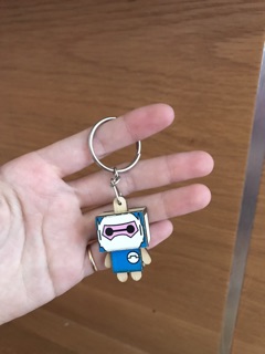 Móc khoá gỗ Danbo dễ thương