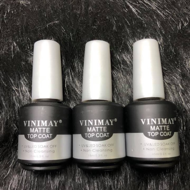 Top Lì sơn Gel - Top matte Vinimay