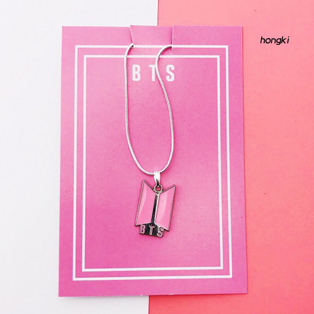 Vòng cổ mặt chữ các nhóm nhạc Kpop thời trang cho nam và nữ