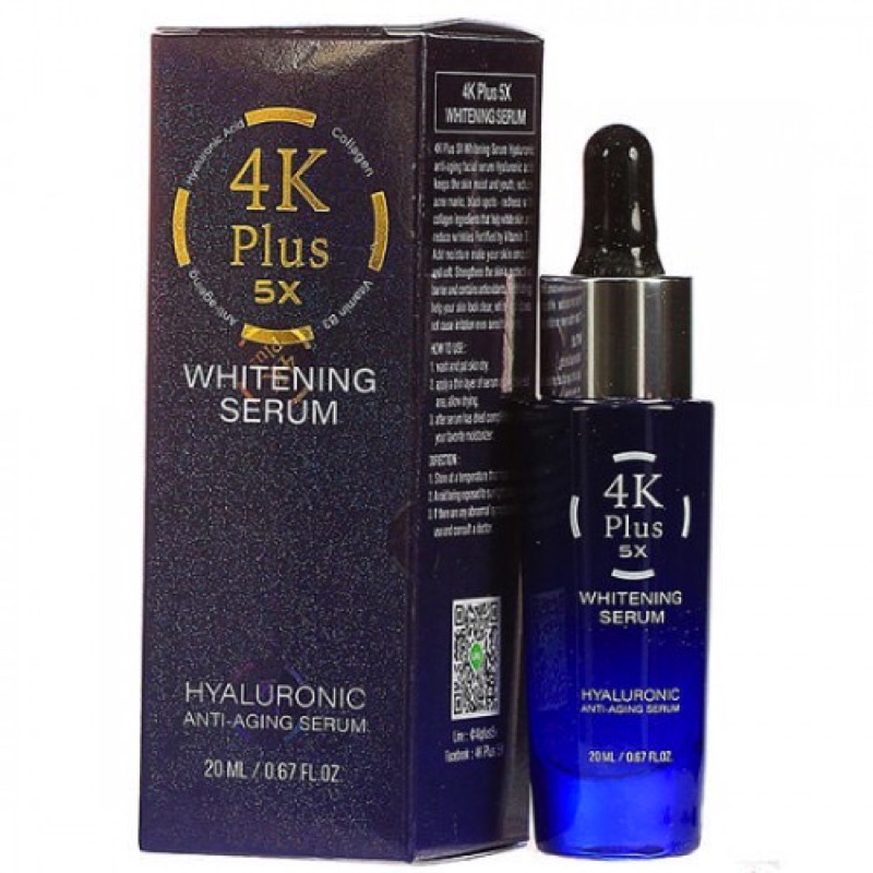 SERUM 4k PLUSS DƯỠNG DA 20ML THÁI LAN