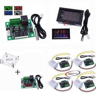 W1209WK W1209 DC 12V AC 110V 220V Digital Thermostat Temperature Controller Regulator Thermoregulator Incubator Sensor Meter NTC