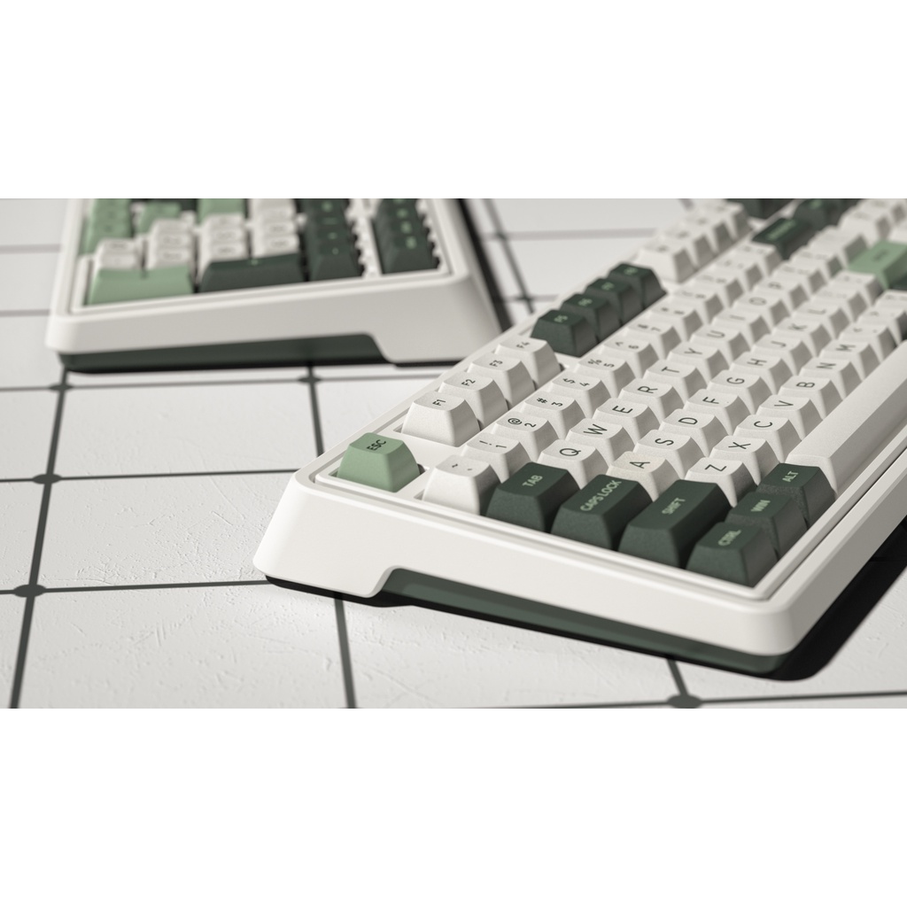 Bàn phím cơ FL-Esports CMK98 SAM Tropical Forest RGB/ Hotswap/ Bluetooth/ Wireless 2.4Ghz/ Type C