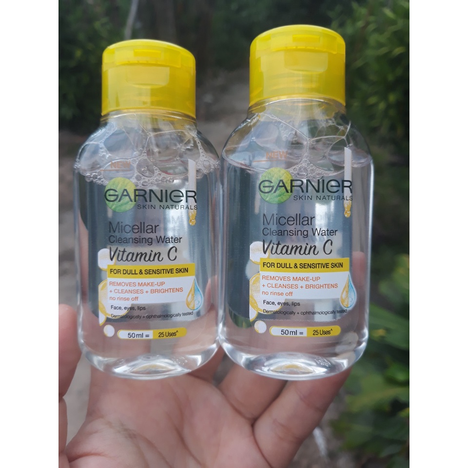 Nước Tẩy Trang Garnier Micellar Water Vitamin C Làm Sáng Da 50ml | WebRaoVat - webraovat.net.vn