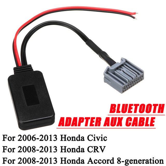 Dây cáp thu nhận tín hiệu Bluetooth 4.0 đầu Aux hữu dụng dành cho Honda For Civic 2006-2013
