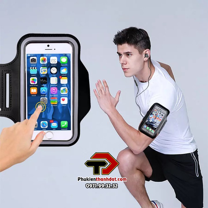 Bao đeo bắp tay cho điện thoại khi tập thể dục, chơi thể thao