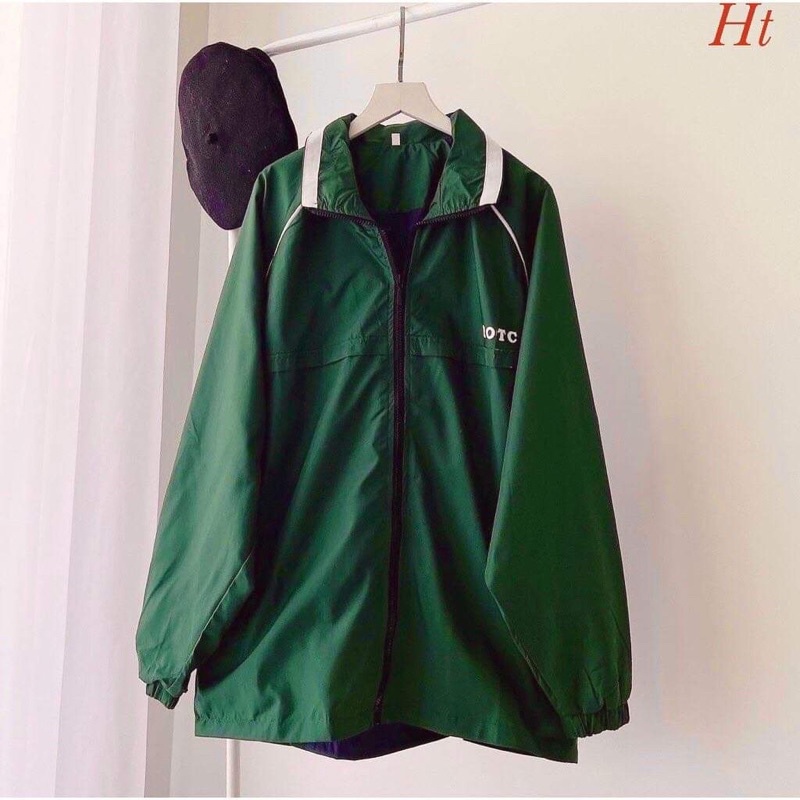 Áo gió xanh 2 lớp ROTC H2A688