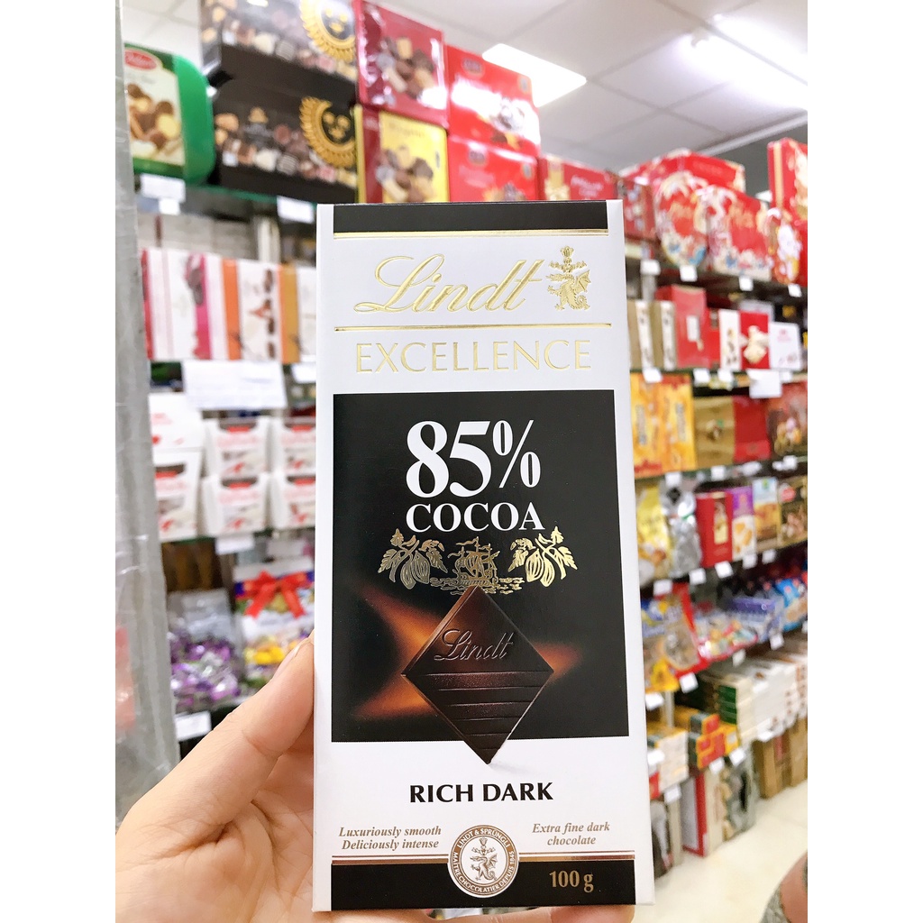 Socola Lindt Excellence các vị thanh 100g