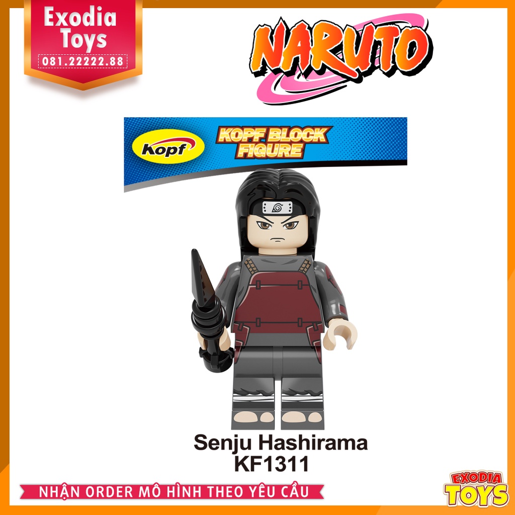 Xếp hình Minifigure Boruto Hậu Sinh Khả Úy - Đồ Chơi Lắp Ghép Sáng Tạo - KOPF KF6112