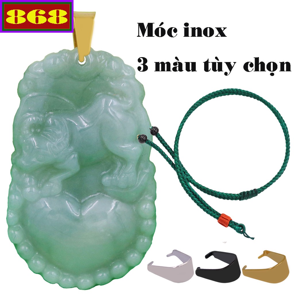 Mặt dây chuyền 12 con giáp phỉ thúy MNPTSU12 – Tuổi Sửu