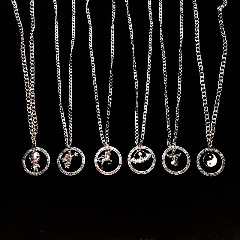 Hiphop Style Silver Necklace for Men Women | WebRaoVat - webraovat.net.vn