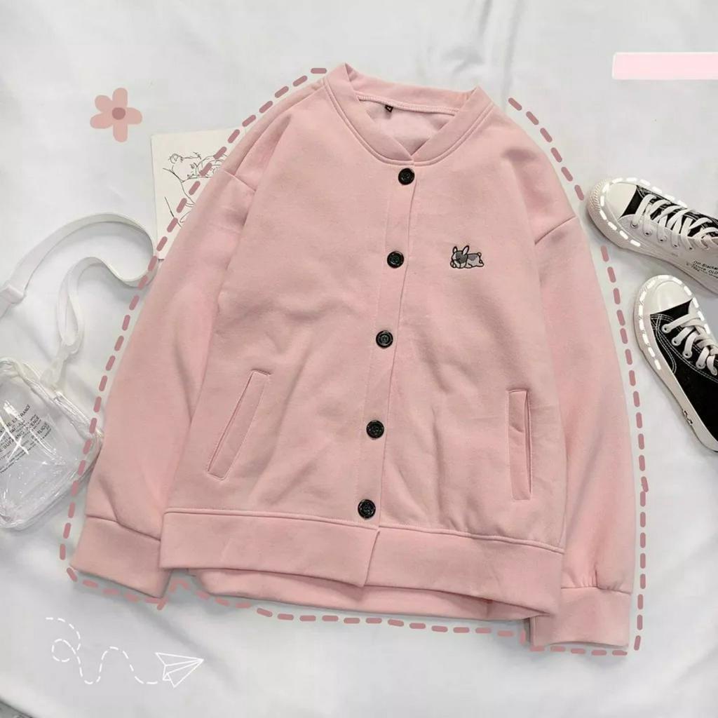 Áo Khoác Nỉ Bông Cardigan PUPPY LAZY 07.07 Unisex