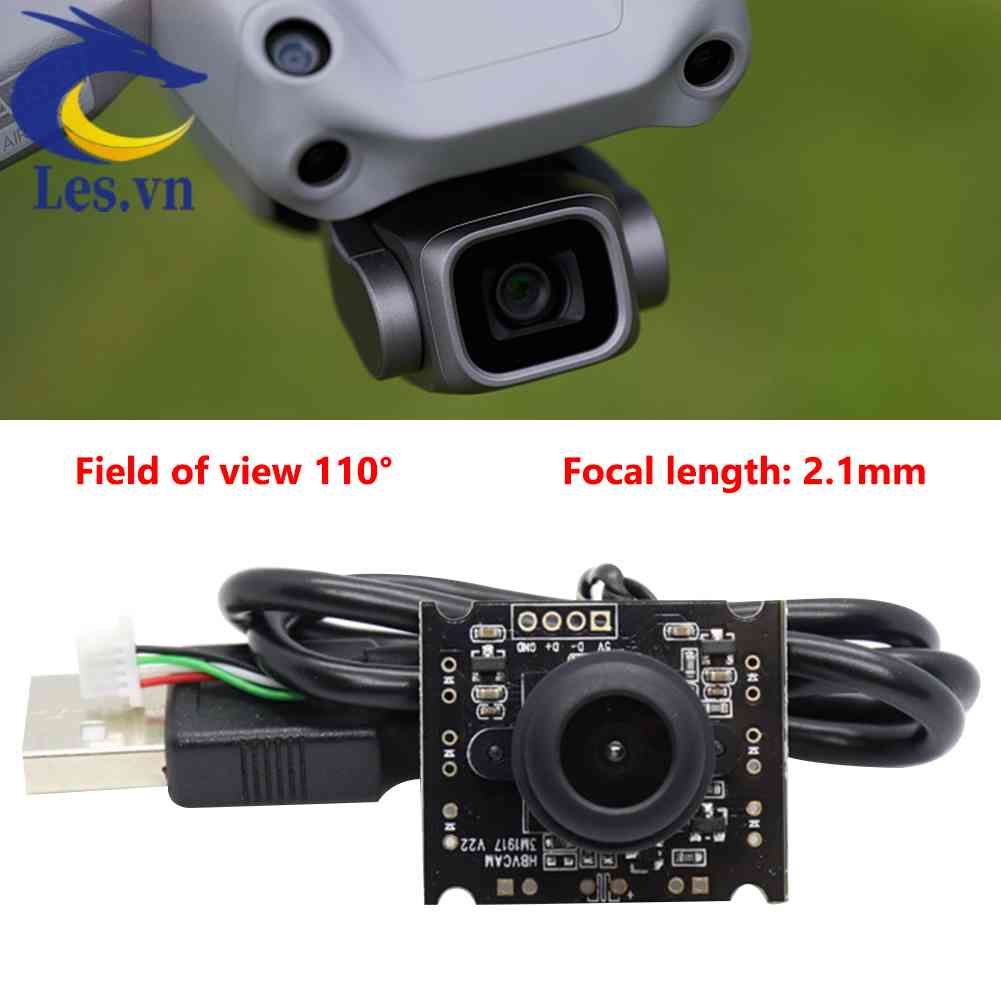 Mô Đun Camera OV3660 3MP USB Góc Rộng 110 / 2.1mm Cho Điện Thoại