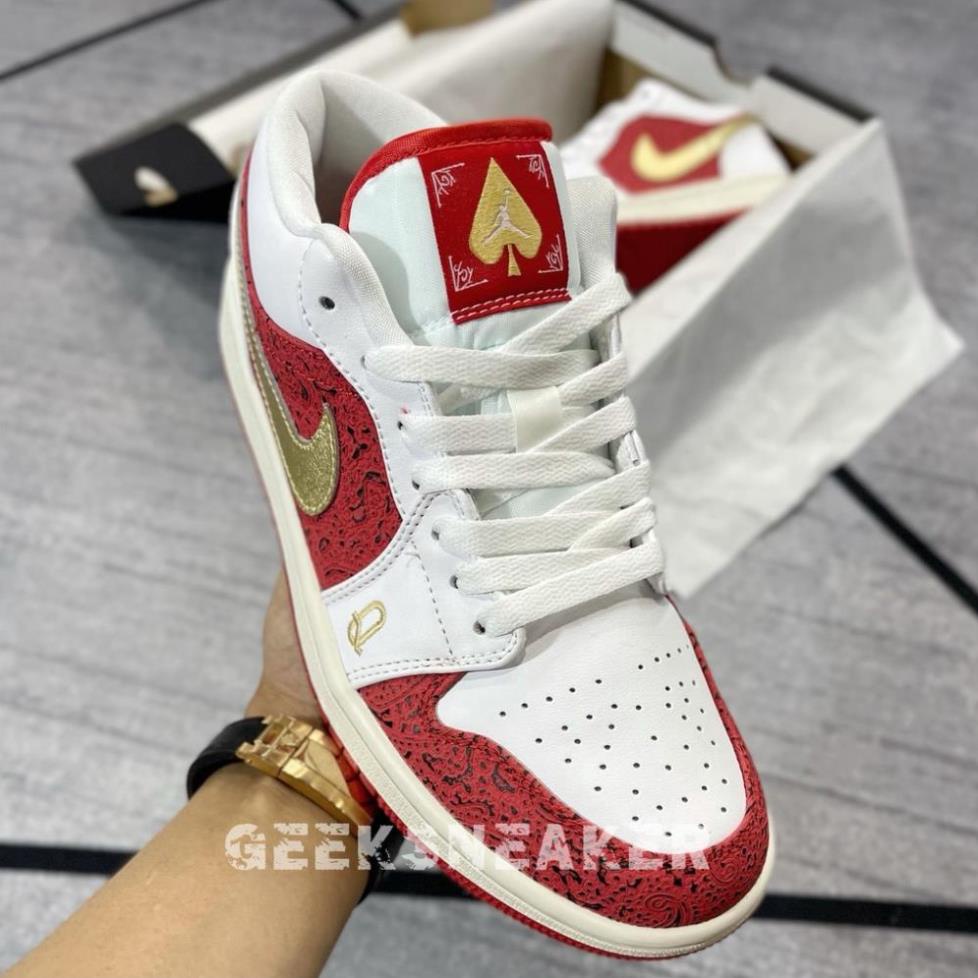 Giày Jordan  Low “Spades”-  Thần Bài xả- .