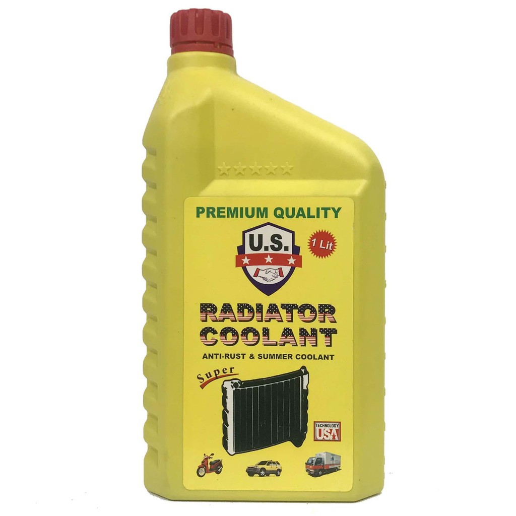 Nước làm mát màu xanh Premium Quality Radiator Coolant bình 1L