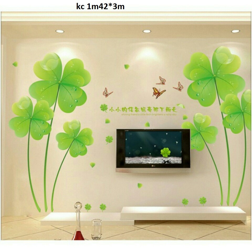 decal dán tường combo