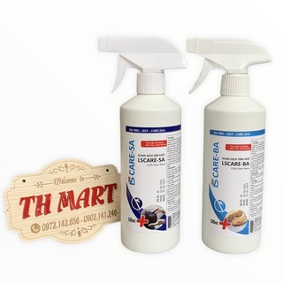 gội khô tắm khô Lscare - Ba, dung dịch không dùng nước kháng khuẩn hương thơn nhẹ chai 500ml