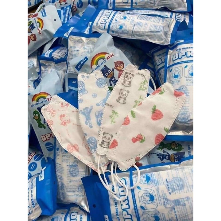 TÚI 10 KHẨU TRANG KF94 CHO BÉ ĐẠT TIÊU CHUẨN HÀN QUỐC [LẺ 1 TÚI]