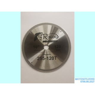 Lưỡi cắt nhôm, gỗ 255mm romano_ 120 răng