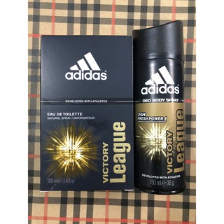 Bộ nước hoa + xịt khử mùi nam Adidas Victory League